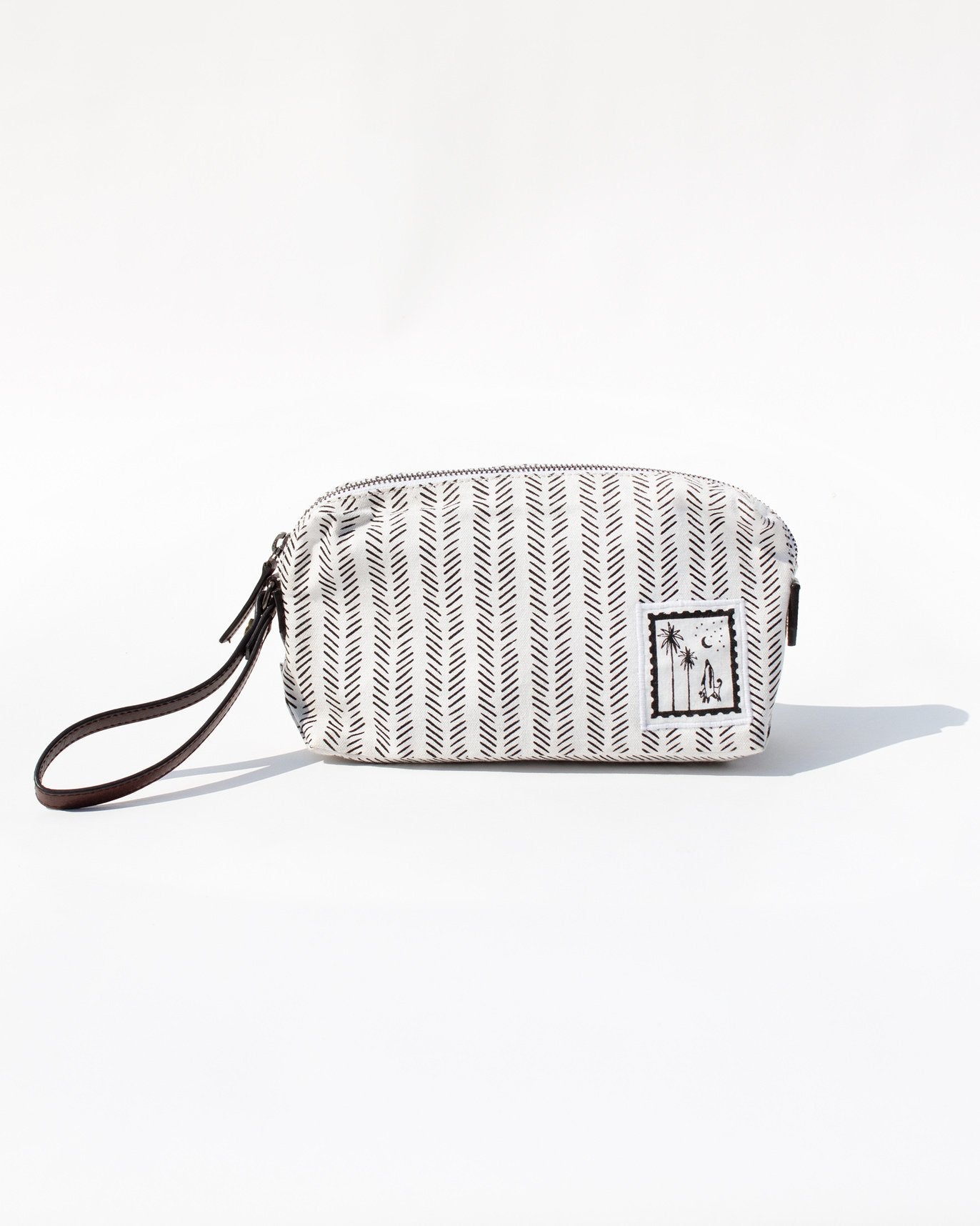 Musafir Make-up Pouch - White