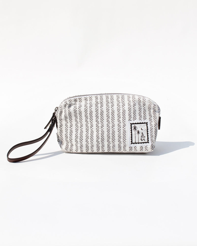 Musafir Make-up Pouch - White
