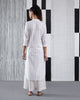 Musafir Long Length Kurta - White