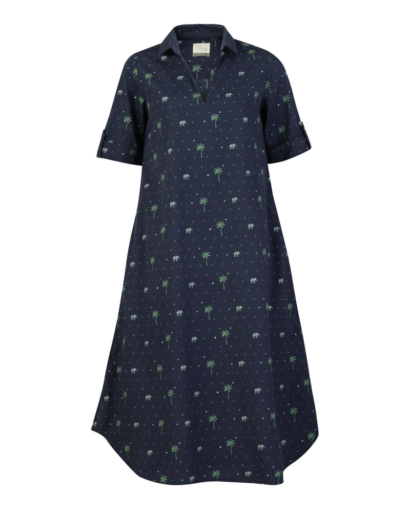 Journey Dress - Navy