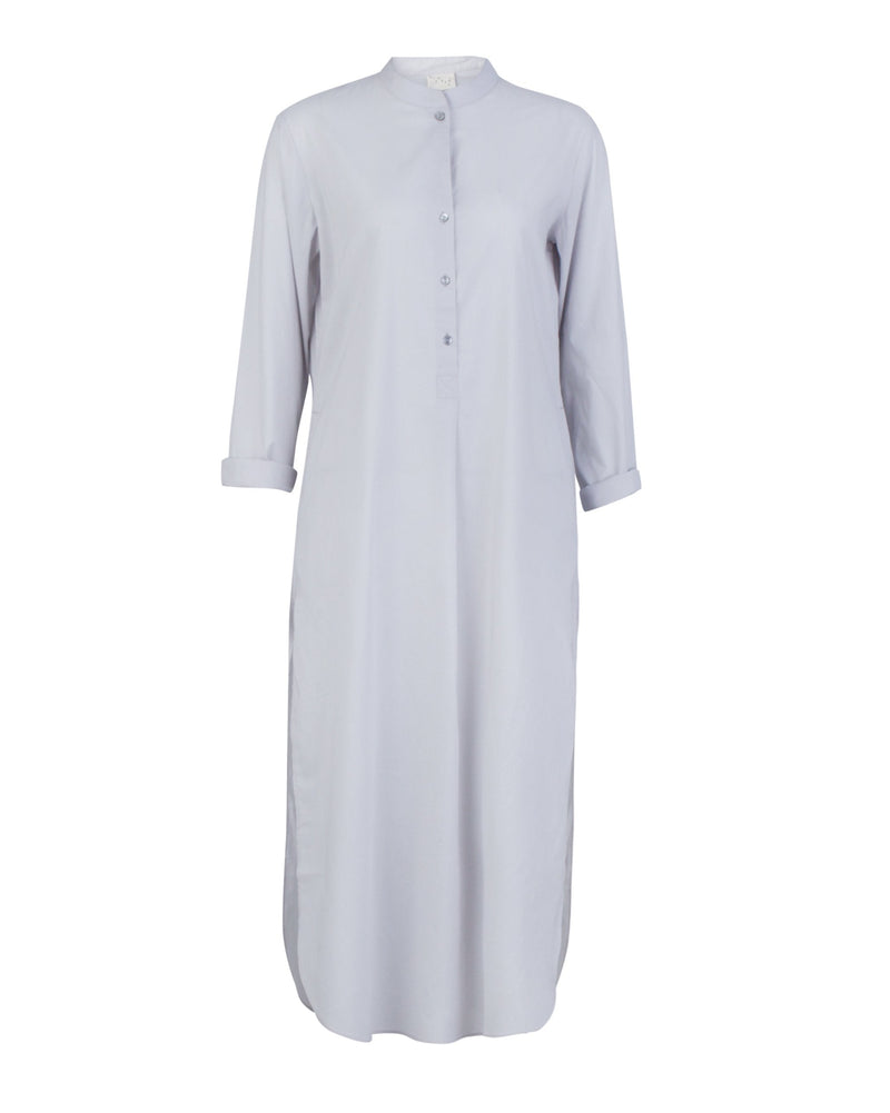 Long Length Kurta - Ash Grey