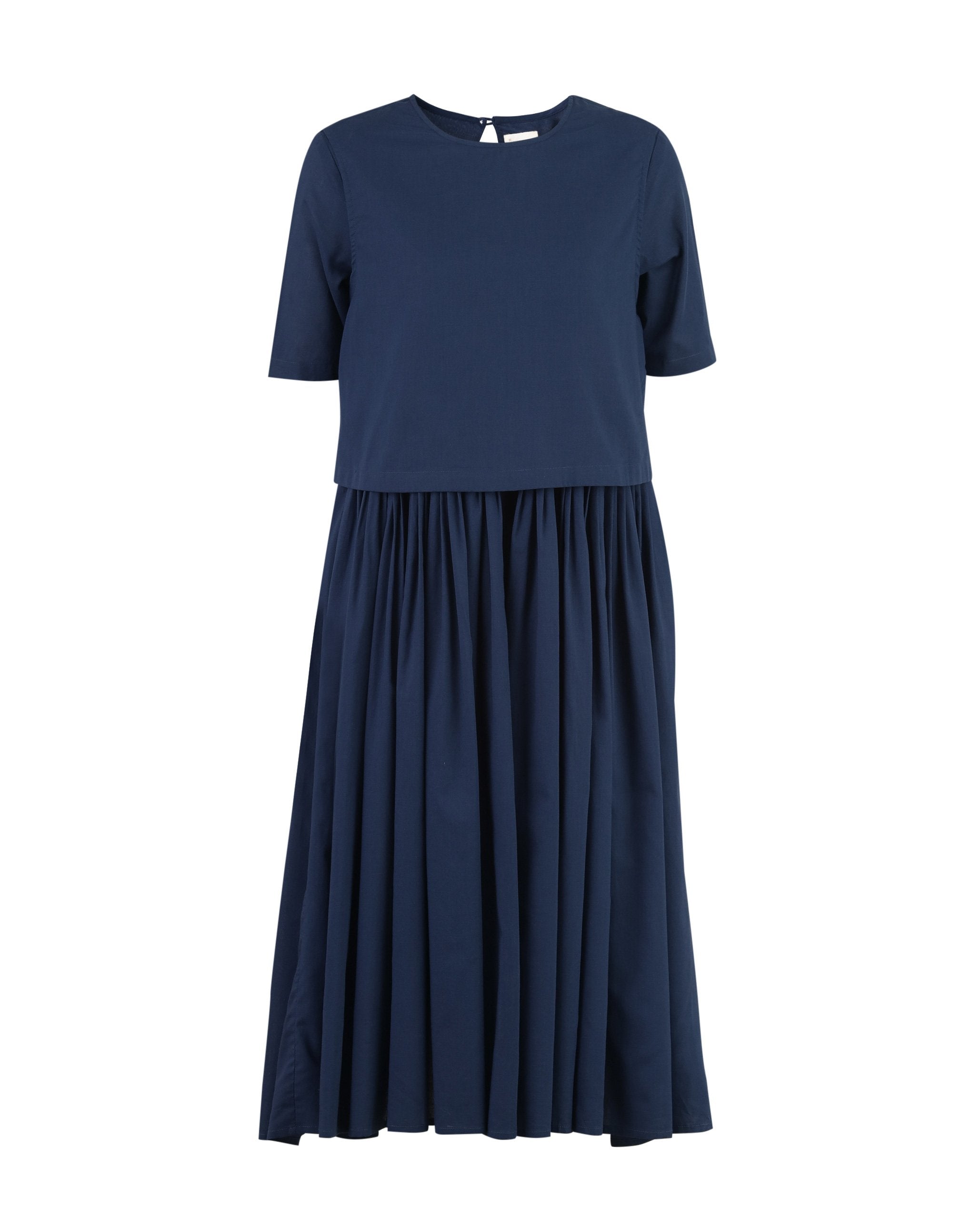 Double Yoke Dress - Light Indigo