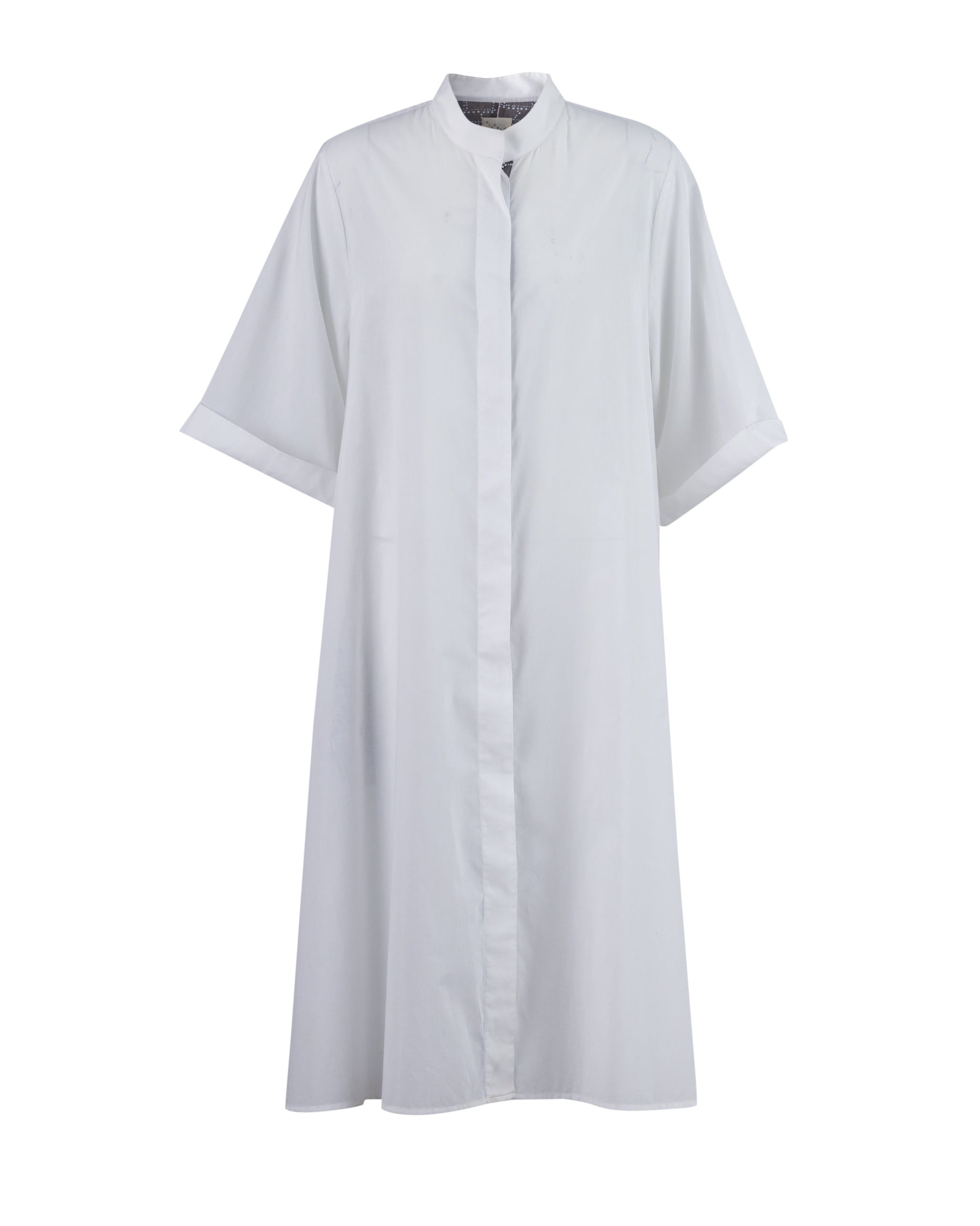 Long Shirt Kurta - White