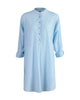 Back Tab Kurta - Blue