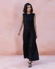 Front Knot Jumpsuit - Black
