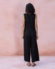 Front Knot Jumpsuit - Black