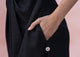 Front Knot Jumpsuit - Black