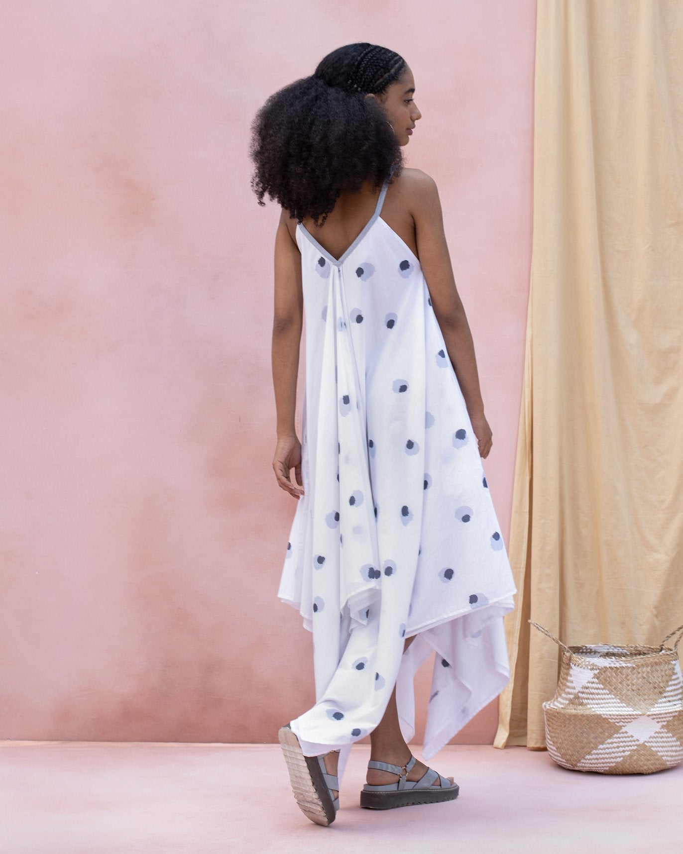 Handkerchief Dress - White