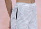 Marshmallow Stripe Pants - Grey