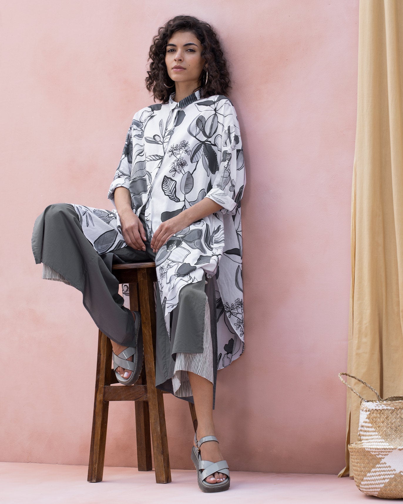 Pepo Kurta - Bold Floral