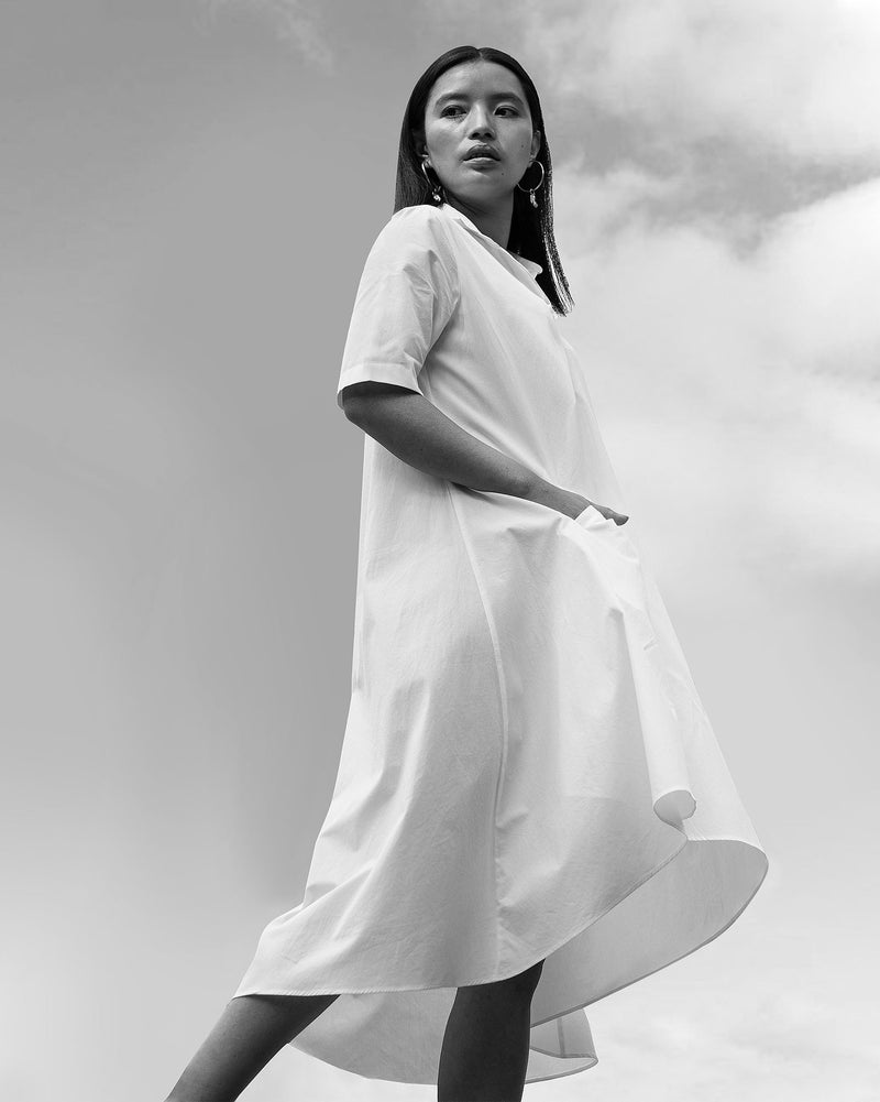 Moor Dress - White