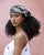 Birds of Paradise Scarf - Grey & Black