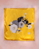 Bold Flower Scarf - Ochre