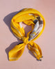 Bold Flower Scarf - Ochre