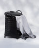Infinity Stripe Towel - White & Black