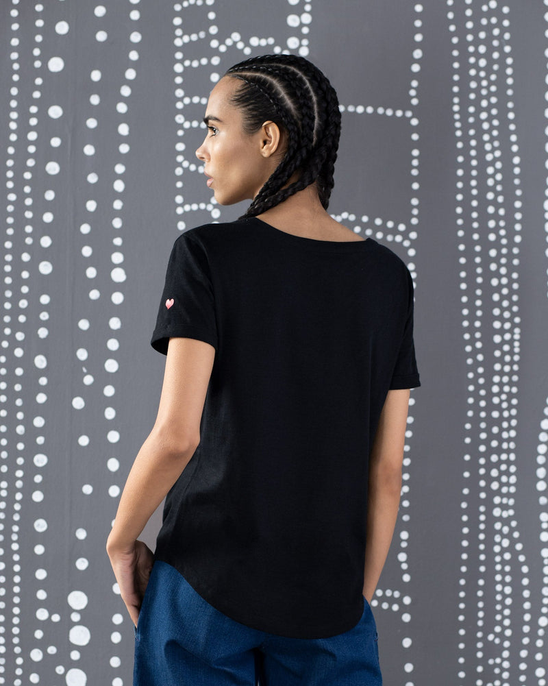 POCKET Basic T-Shirt - Black