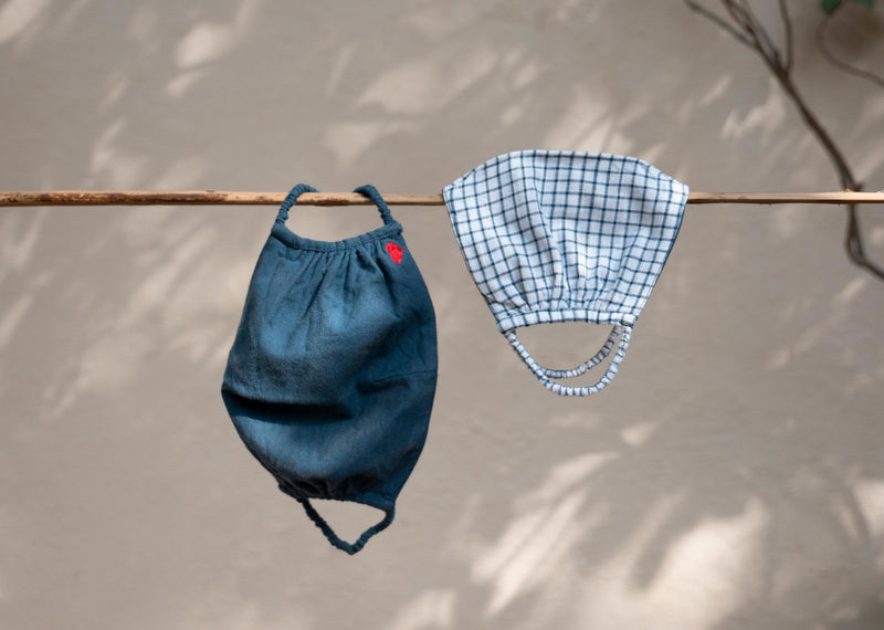 Gingham Bold Mask (Set of 2)