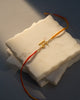 Alphabet M Rakhi - Saffron