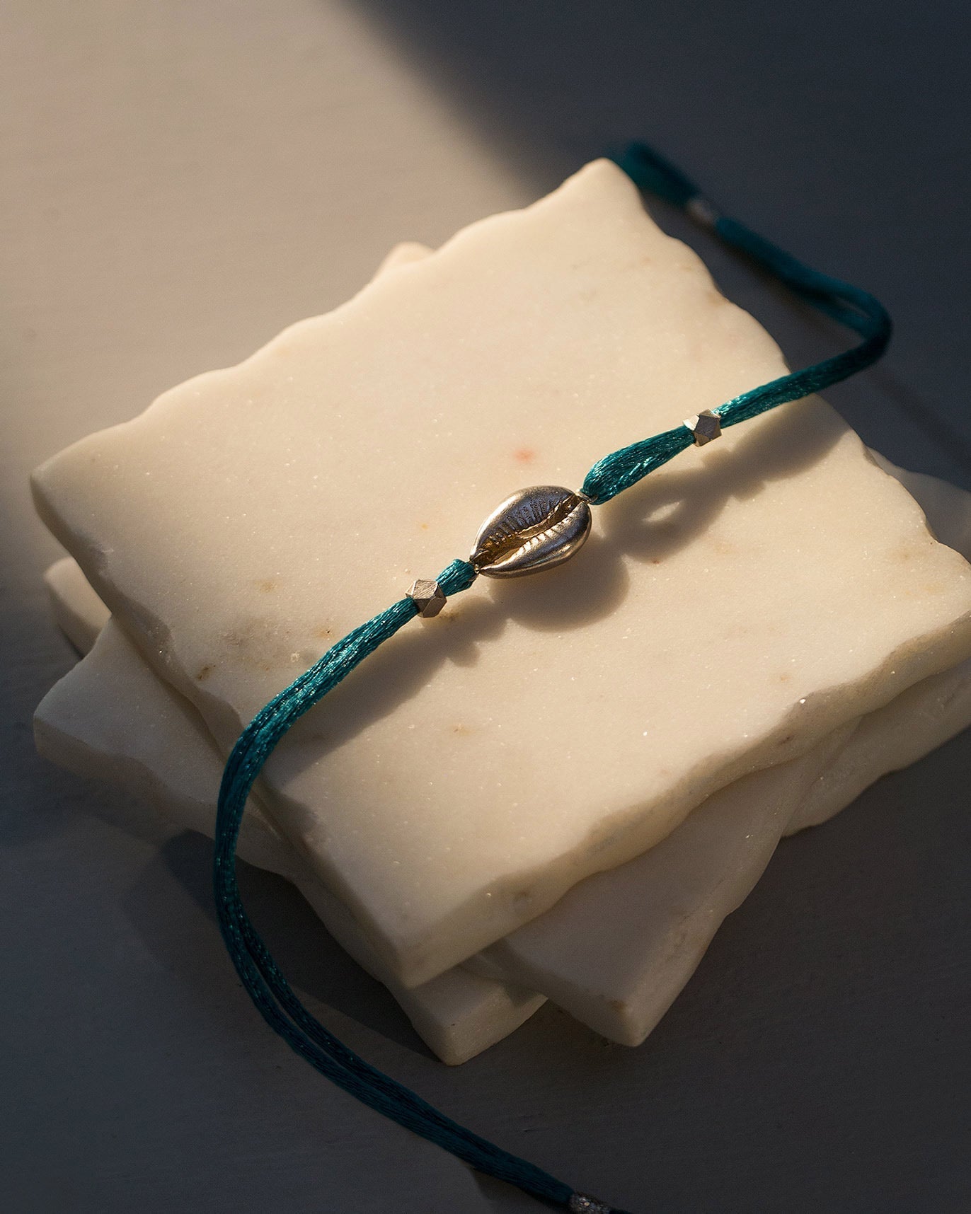 Cowri Rakhi - Silver