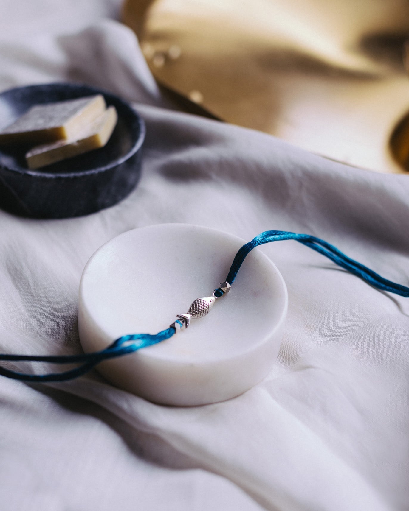 Fish Rakhi - Silver