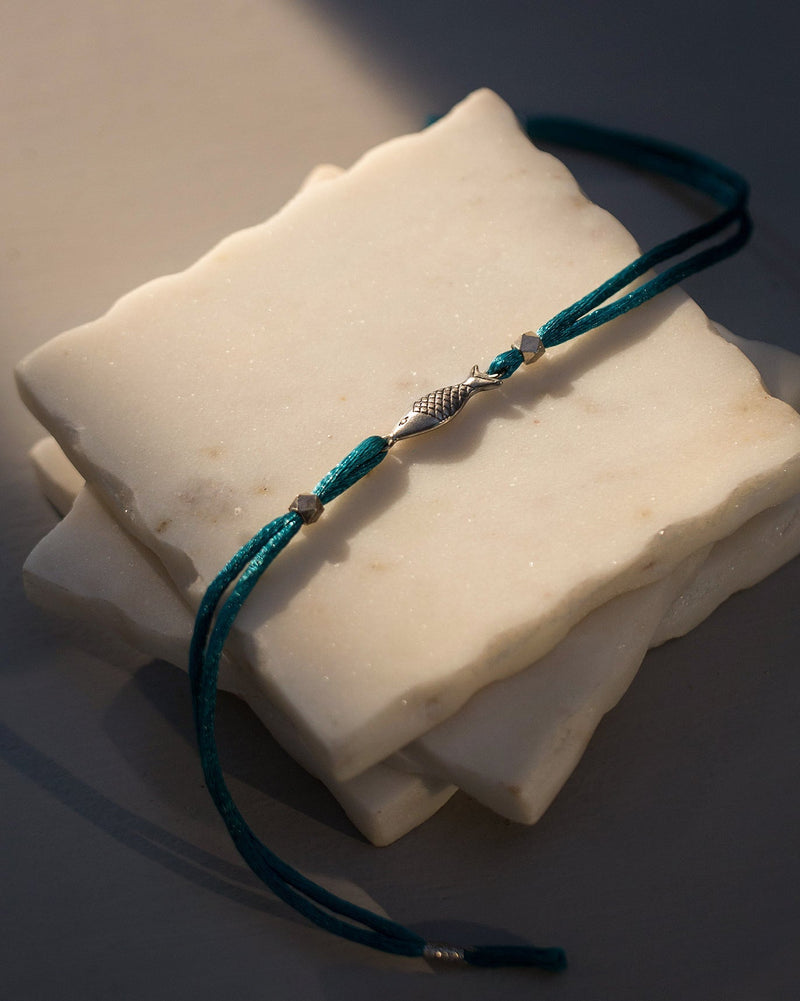 Fish Rakhi - Silver