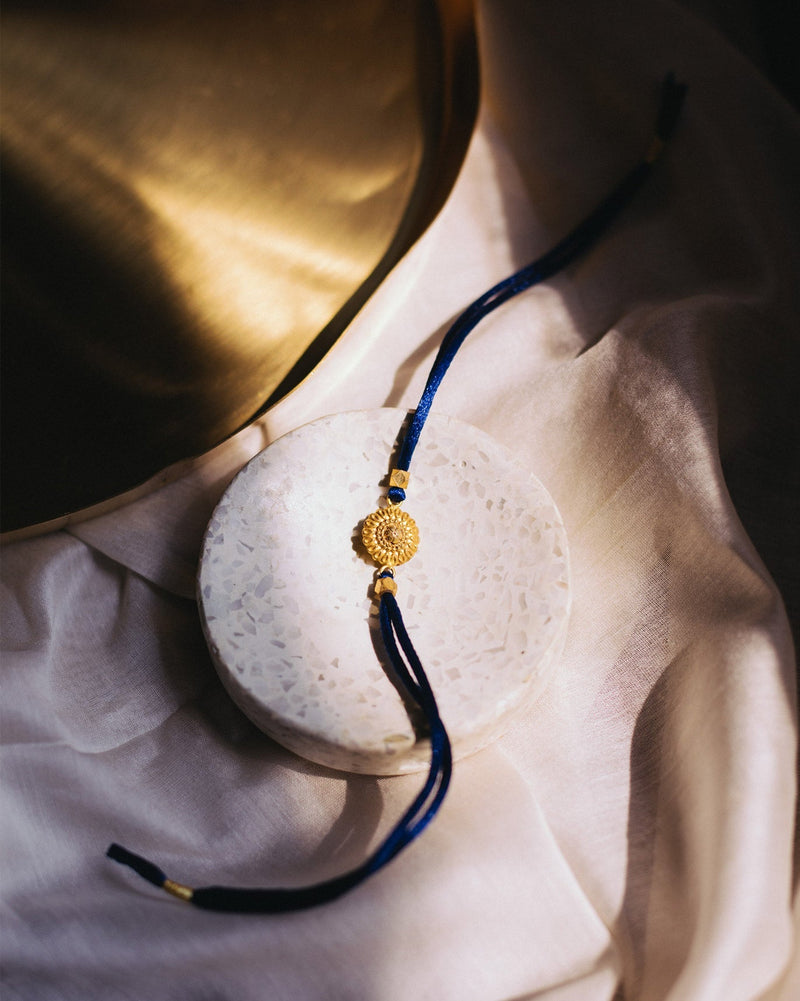 Mandala Rakhi - Gold