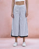 Marshmallow Stripe Pants - Grey