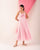 Long Strappy Dress - Pink