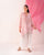 Patch Pocket Shirt - Pink & White
