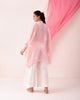 Patch Pocket Shirt - Pink & White