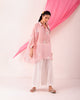 Patch Pocket Shirt - Pink & White