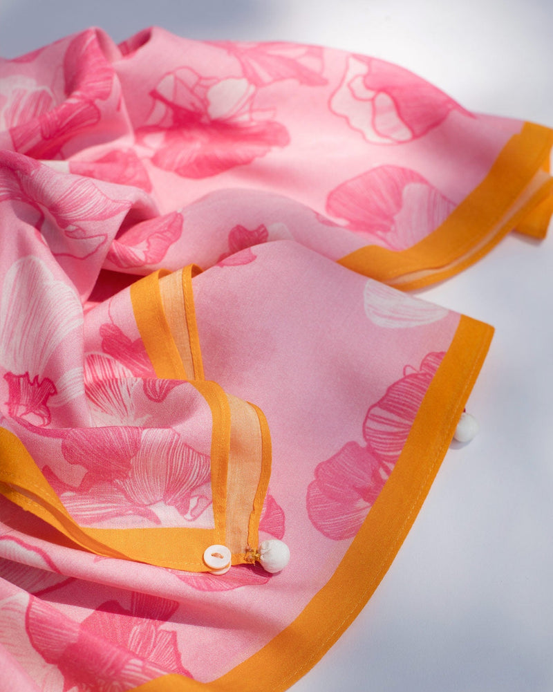 Blush Petal Scarf