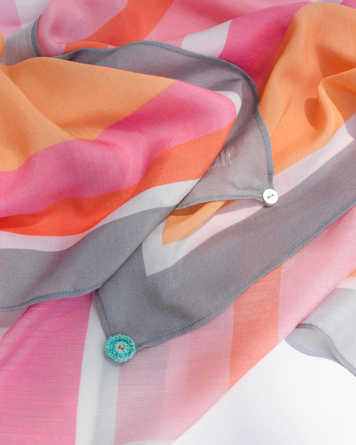 Candy Bar Striped Scarf