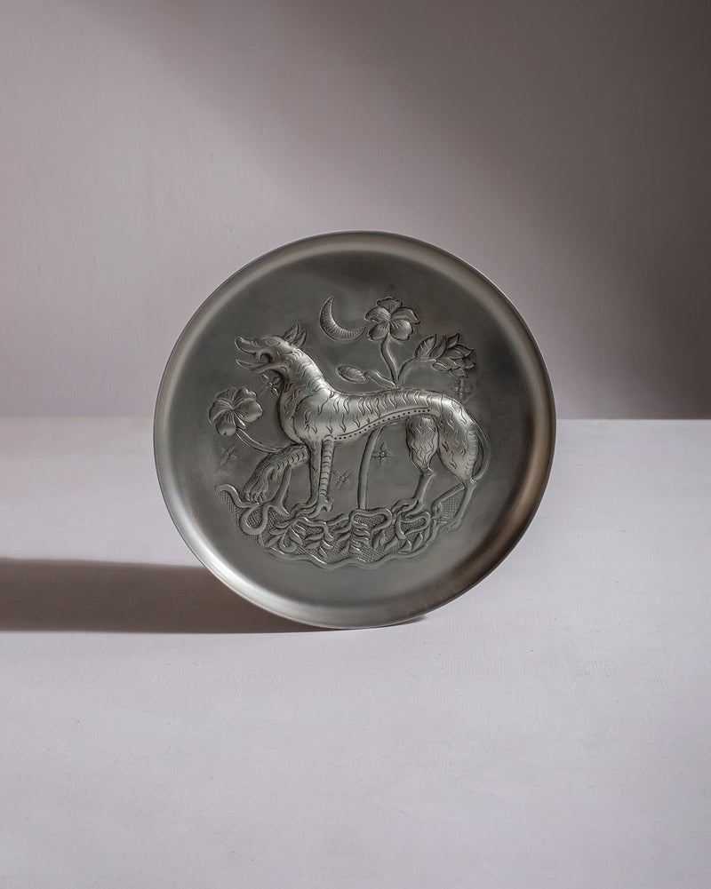 Embossed Tigris Trinket Dish