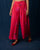 Flared Pants - Red