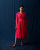 Nico Dress Midi - Red