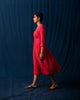 Nico Dress Midi - Red