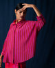 Boxy Shirt - Pink & Red