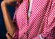 Basic Mid Length Kurta - Pink & Grey
