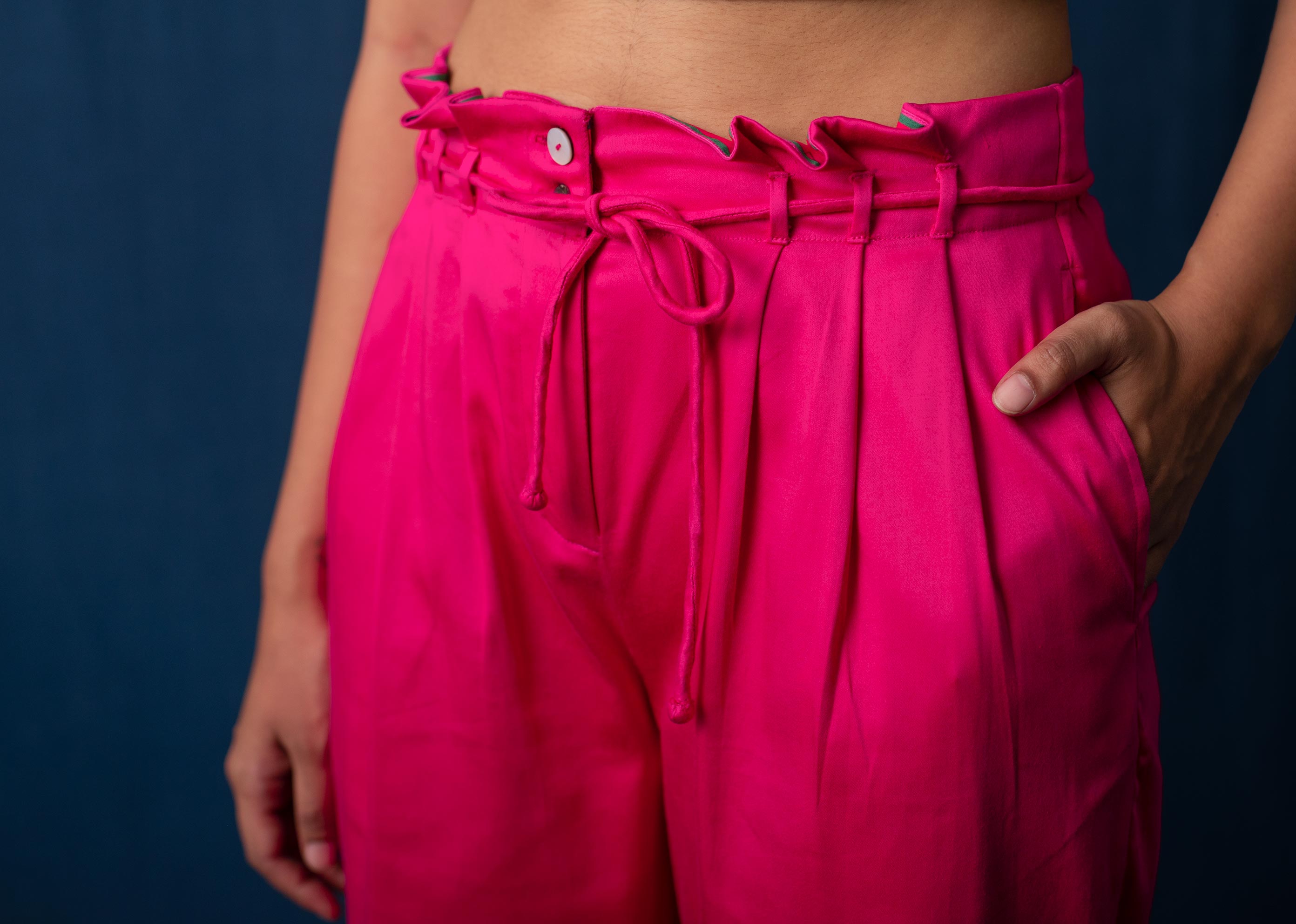 Dori Pants - Fuchsia & Pink