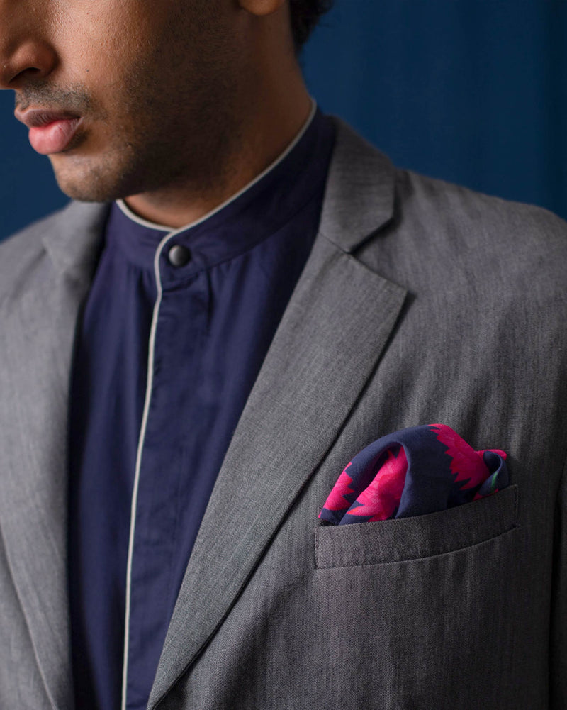 Lotus Pocket Square(Set of 2)