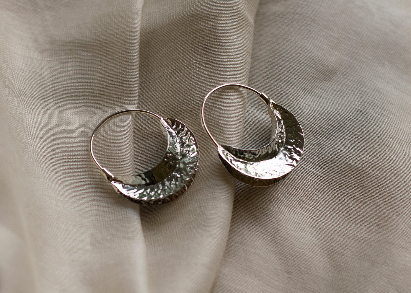 Mopti Silver Earrings