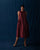 Pleat Dress - Red