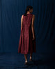 Pleat Dress - Red
