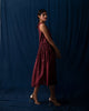 Pleat Dress - Red