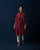 High Neck Kurta - Red