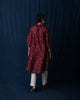 High Neck Kurta - Red