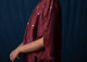 High Neck Kurta - Red
