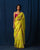 Forest Light Sari - Lime