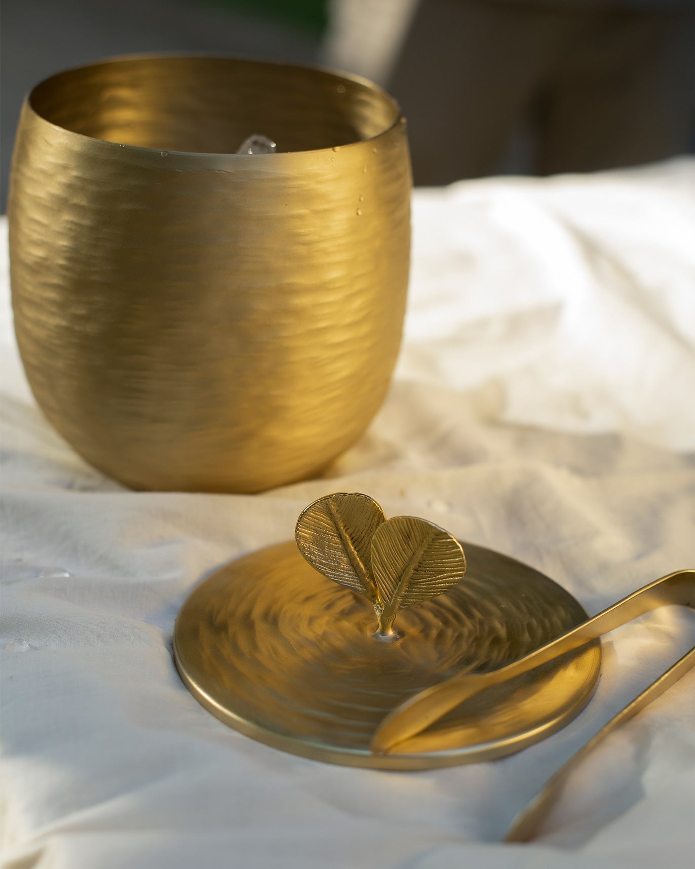 Champa Ice bucket & tongs